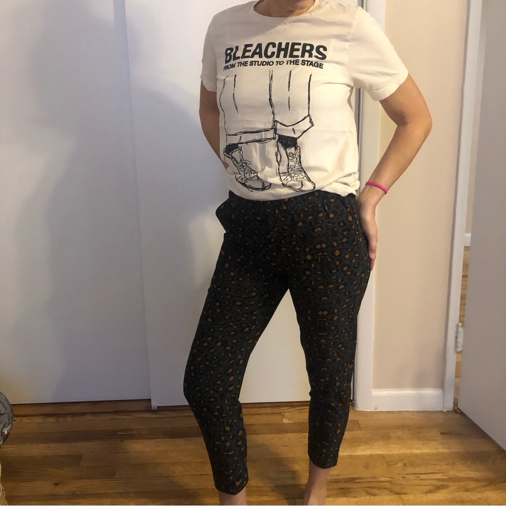 CUTE Leopard Print Pants in Warm Tones
